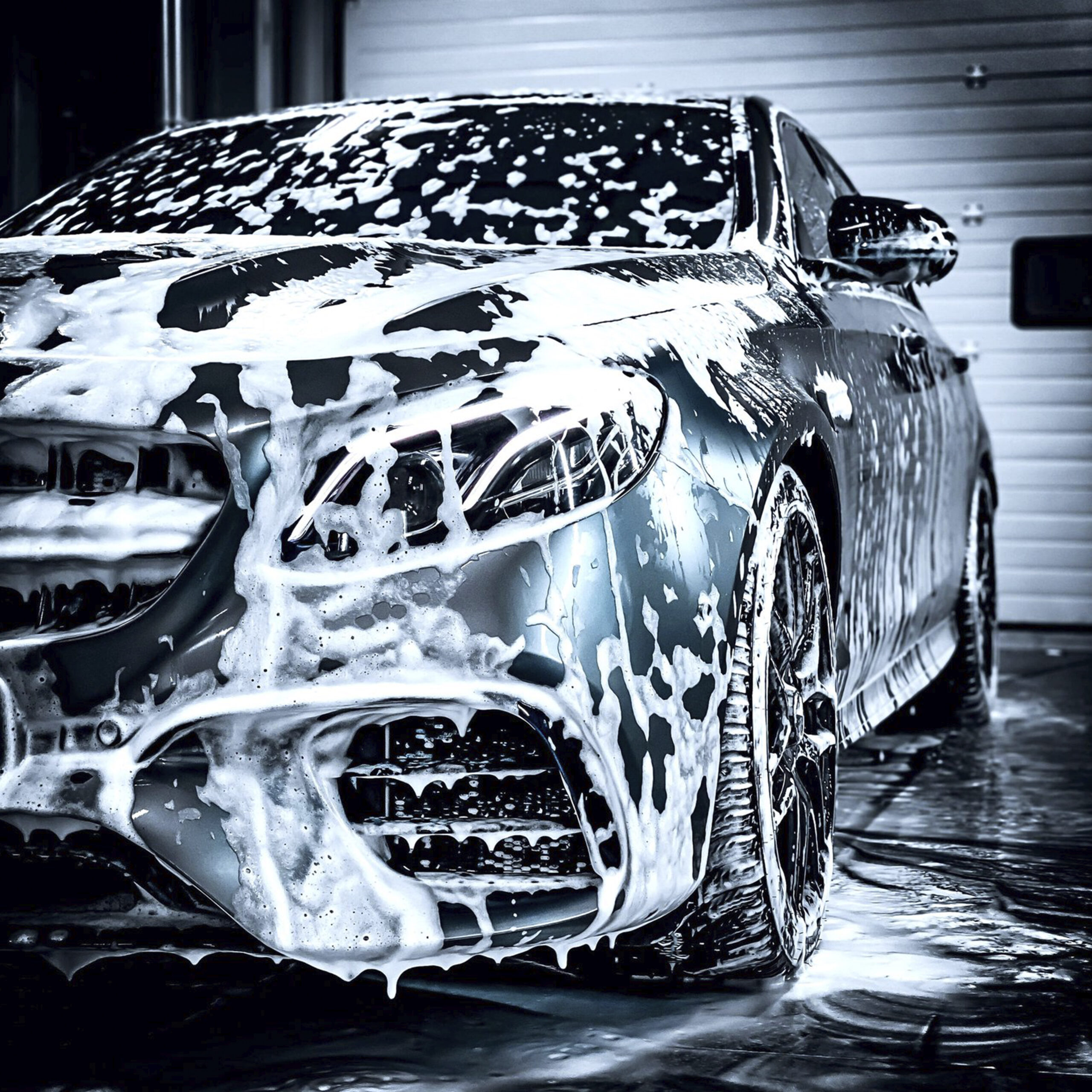 Автомойка мерседес
